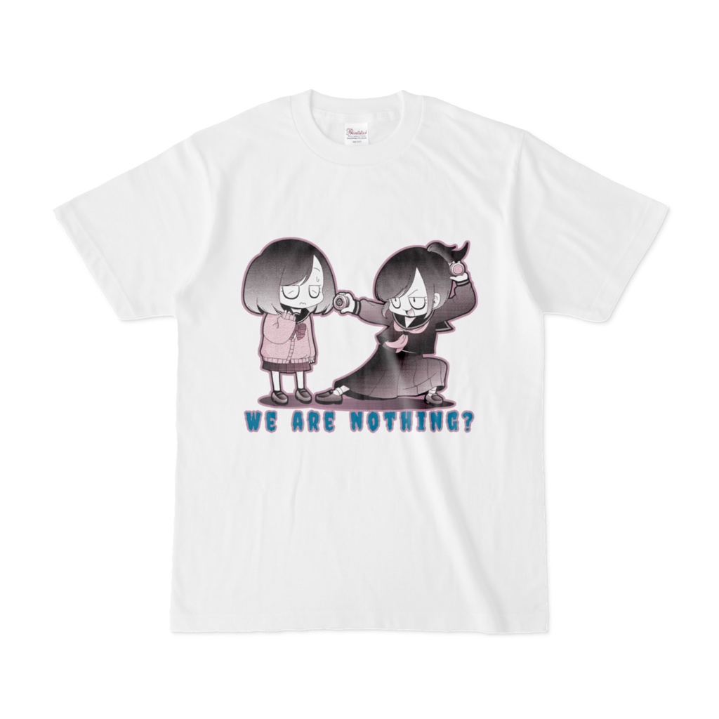 闇子ちゃん白Tシャツ3