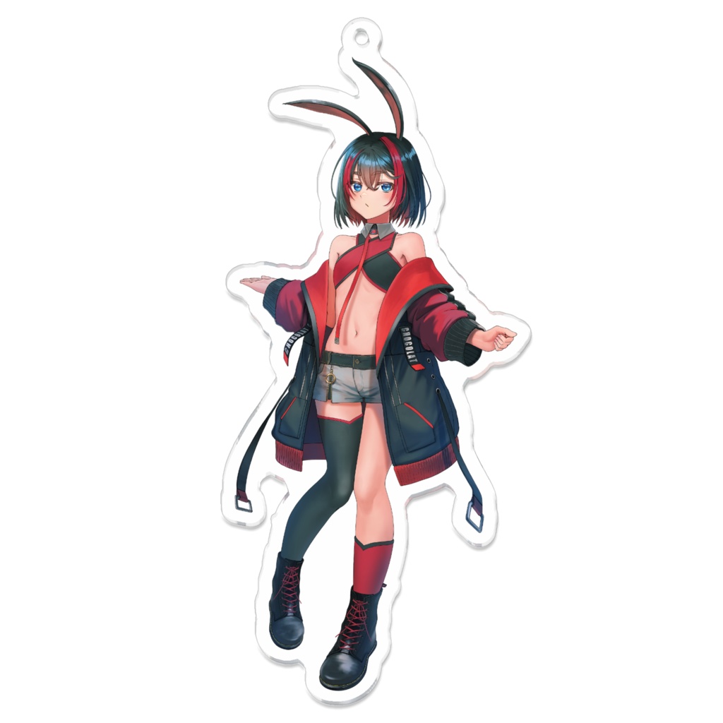 【アクリルキーホルダー（コーティング）】ショコラ