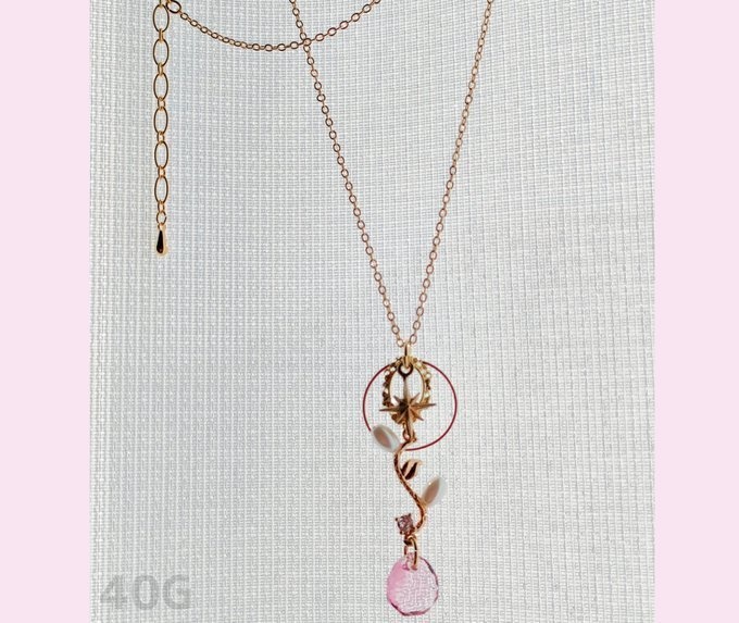 【オリジナル】春咲ネックレス