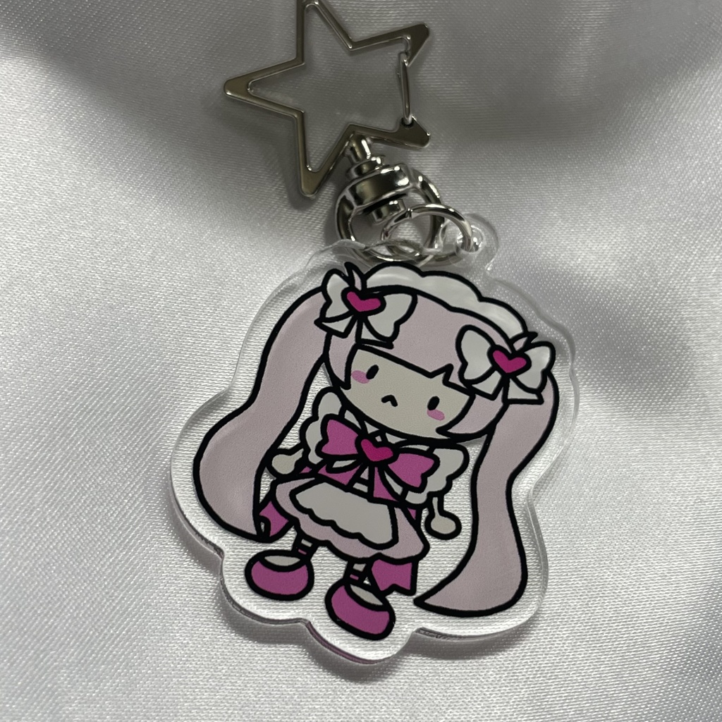 のの自画像ミニアクリルキーホルダー