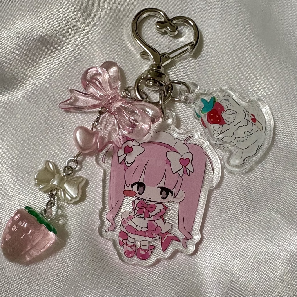 お誕生日記念🎂特別チャームキーホルダー