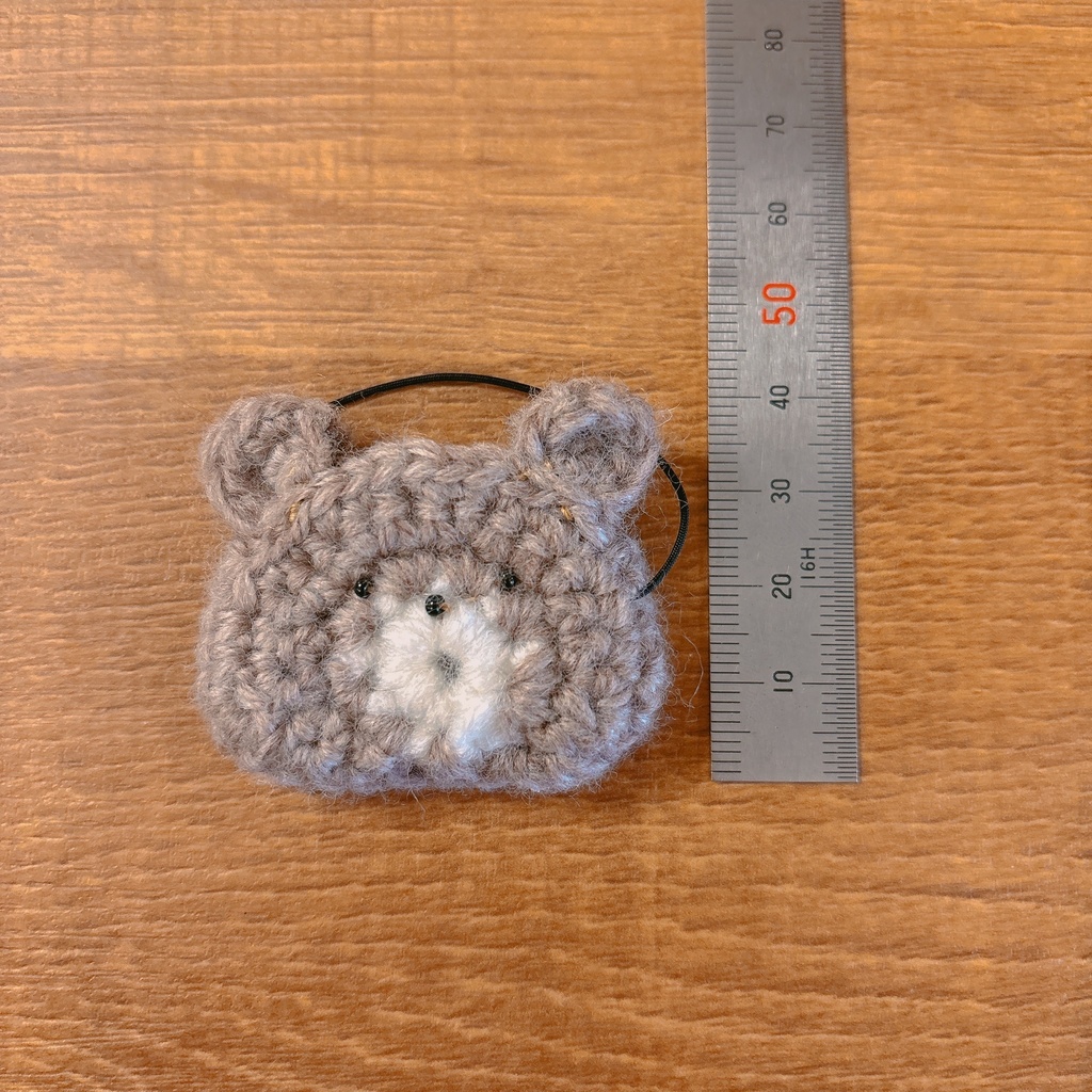 くまちゃんバッグ(グレージュ)【カラーオーダー可】