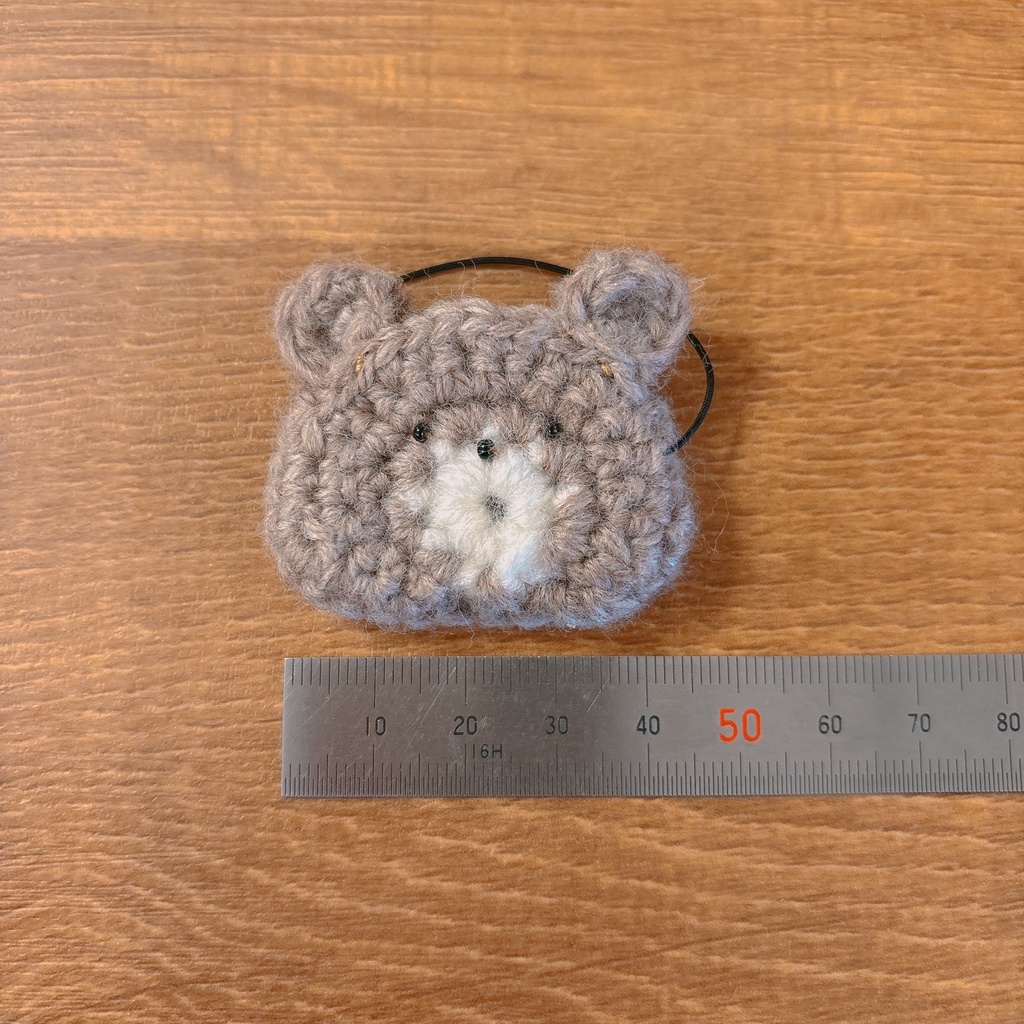 くまちゃんバッグ(グレージュ)【カラーオーダー可】