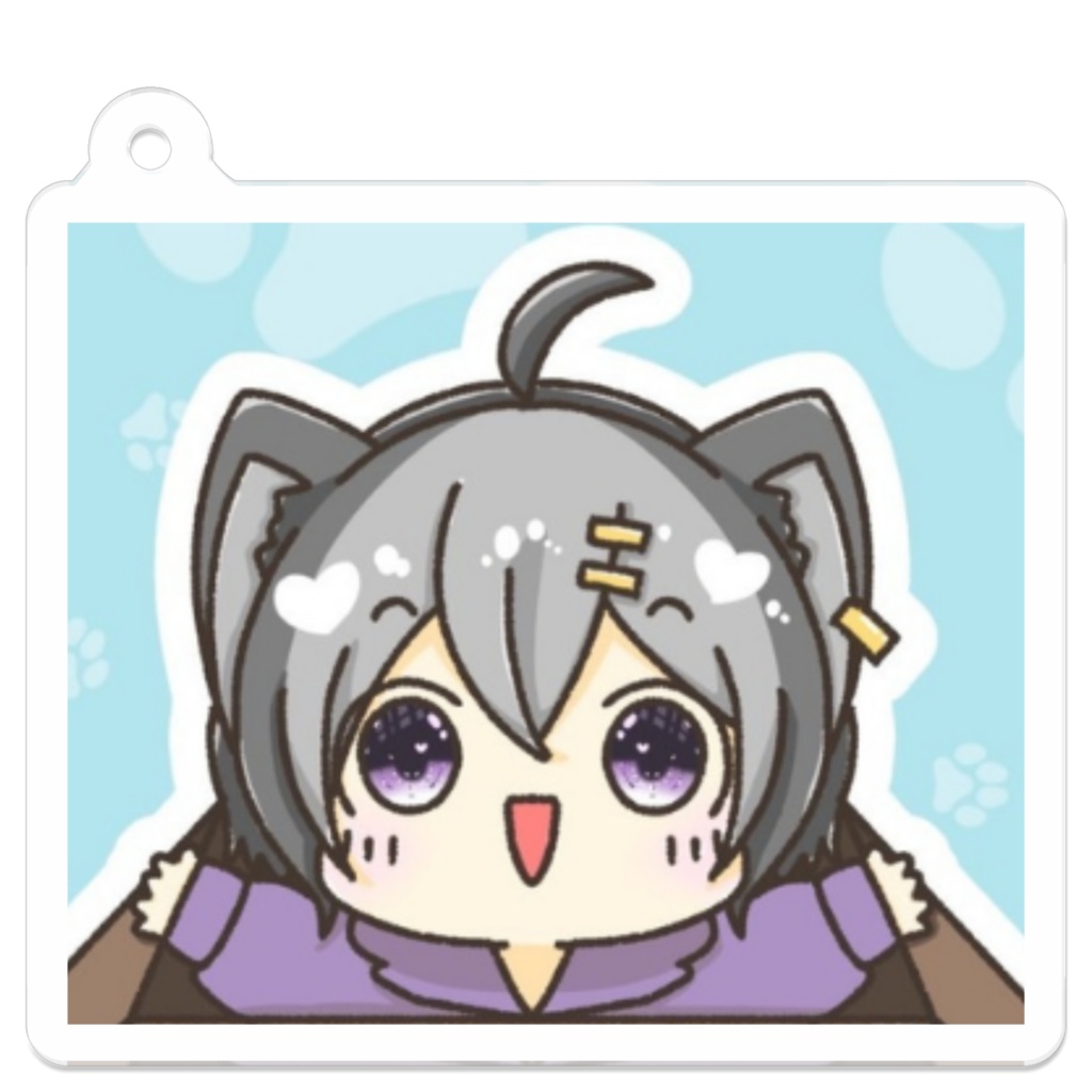 冬咲 雪アクリルキーホルダー