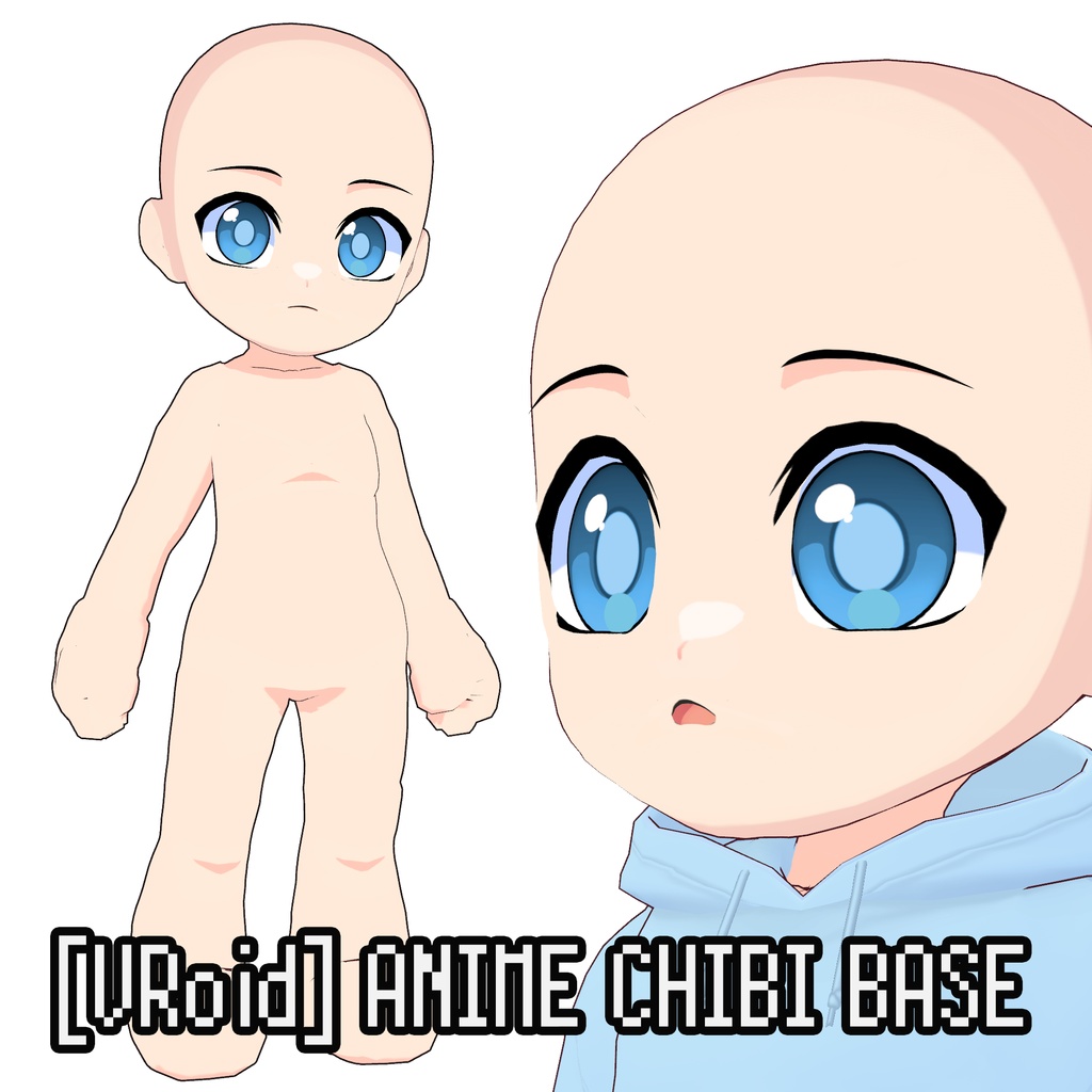 [VRoid] Oski's Anime Chibi Model Base