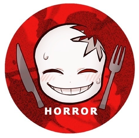 ホラー缶バッジ