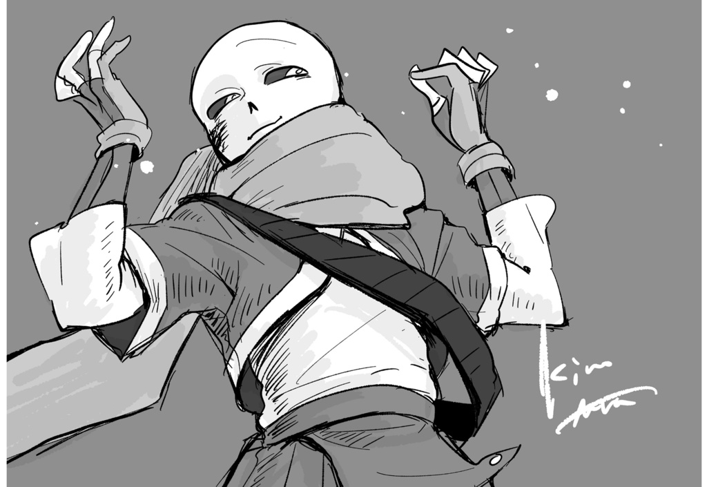 UndertaleAUポストカード