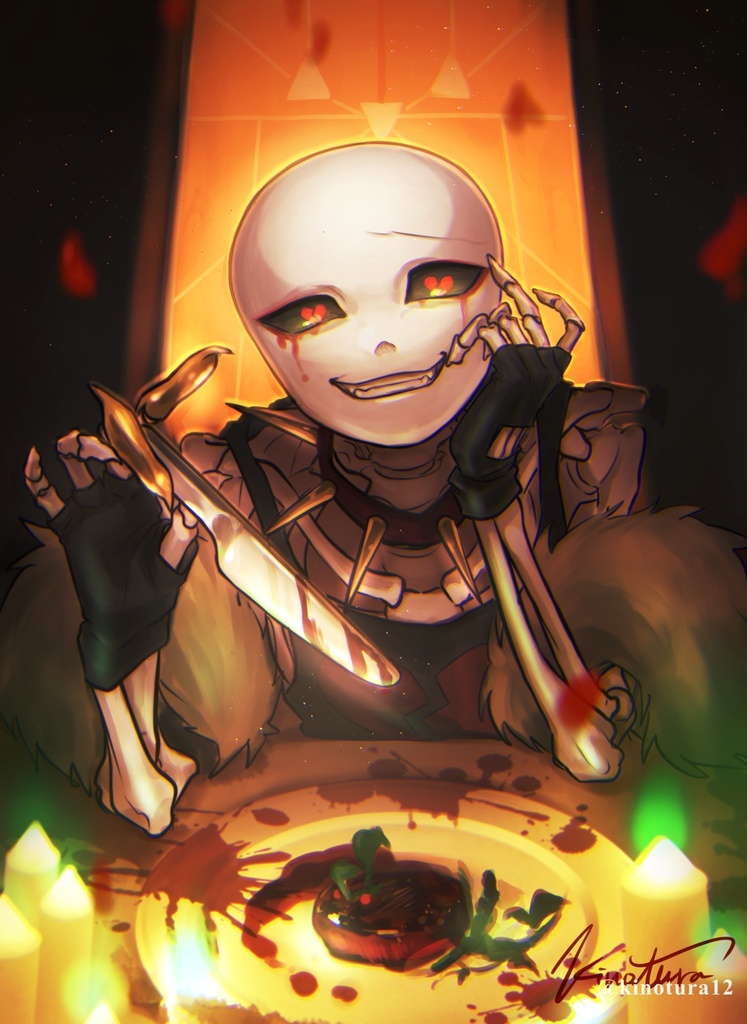 UndertaleAUポストカード