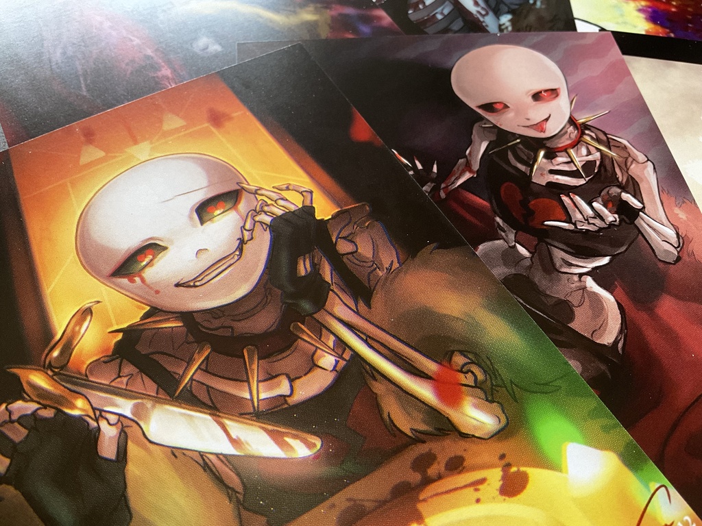 UndertaleAUポストカード