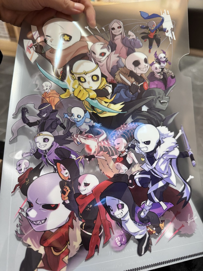 UndertaleAUズ 大集合グッズ