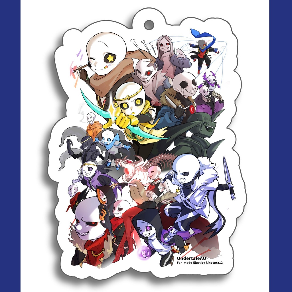 UndertaleAUズ 大集合グッズ