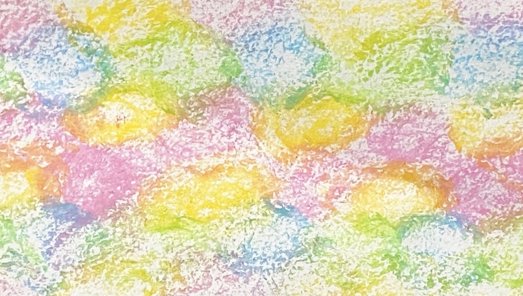 クレヨンで描いた世界、カラフル