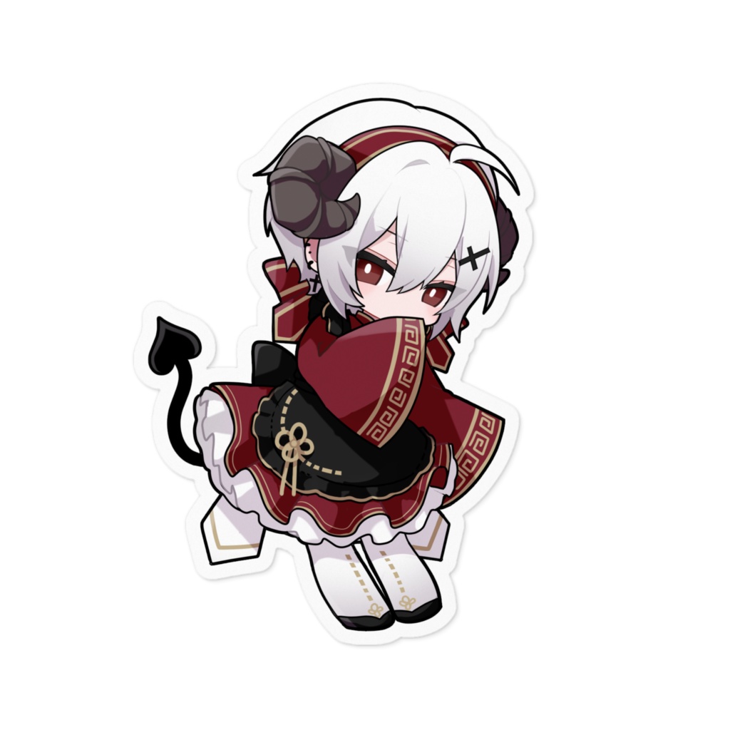 ツノちゃんステッカー