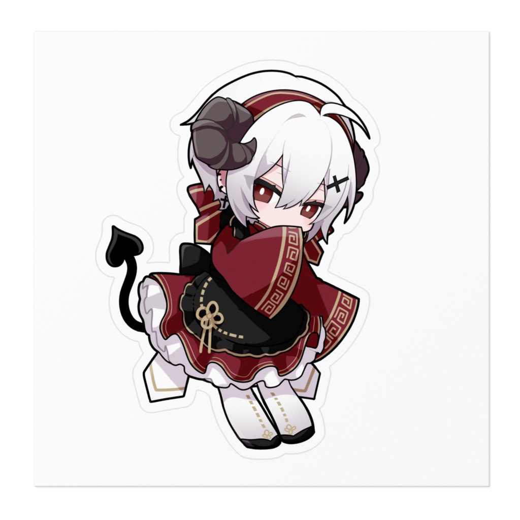 ツノちゃんステッカー
