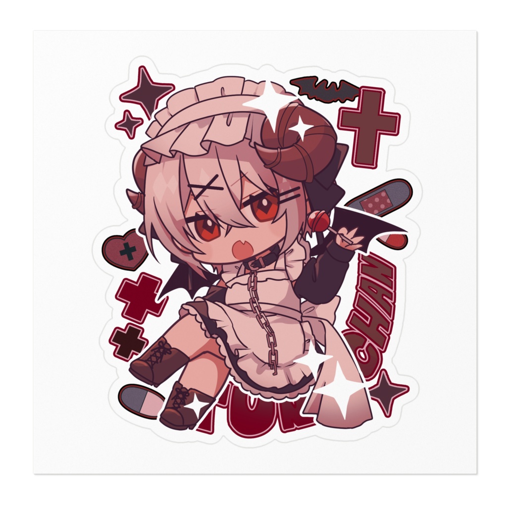 ツノちゃんステッカー2