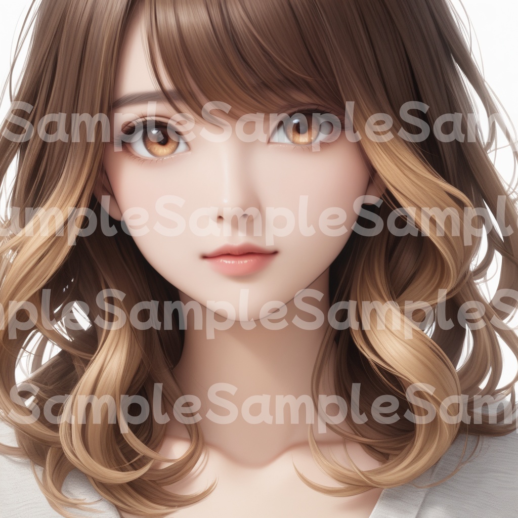 【Stable Diffusion作例集】AIイラスト 顔・頭素材集 3022枚|プロンプト・CSV同梱