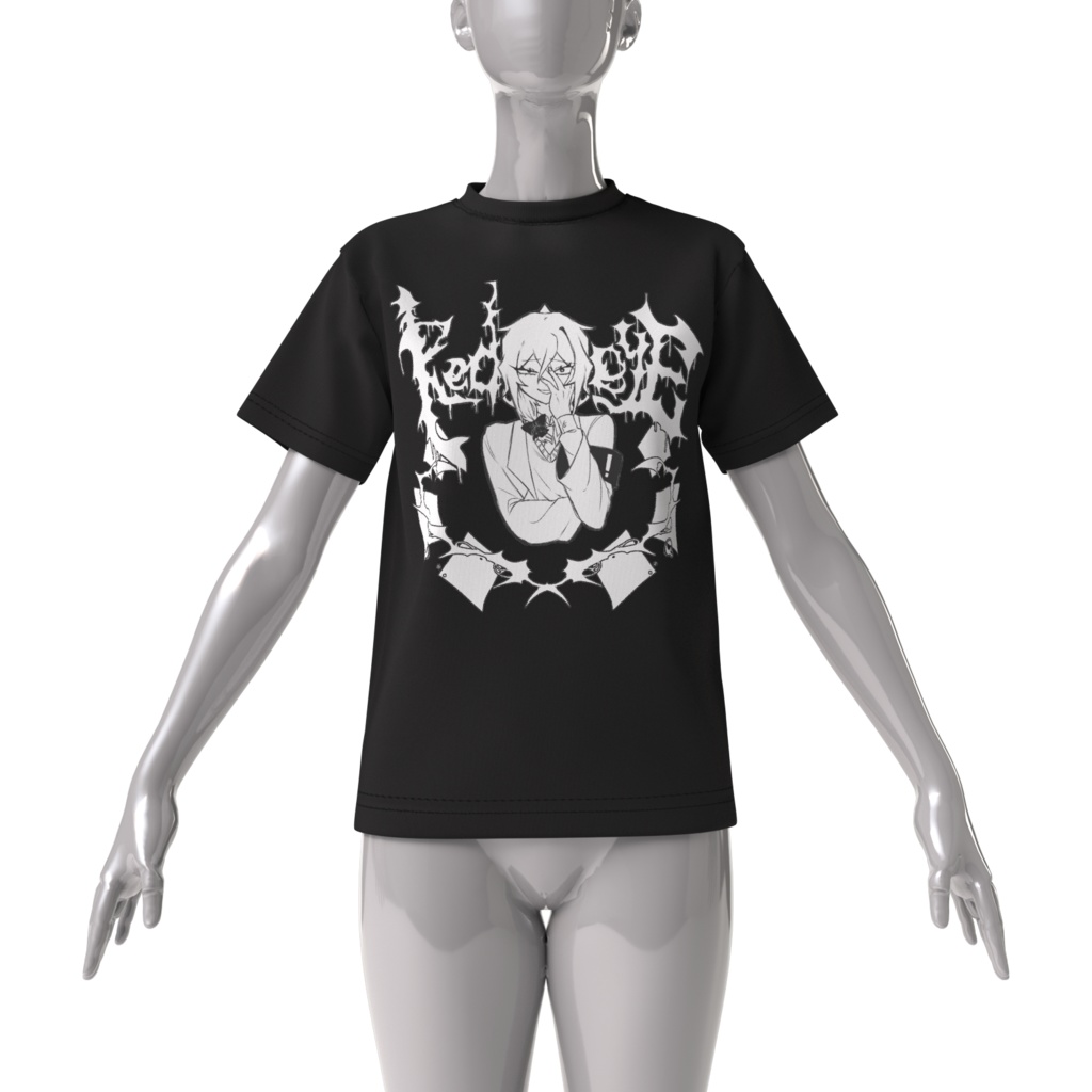 氷雨Tシャツ【RedeyE】