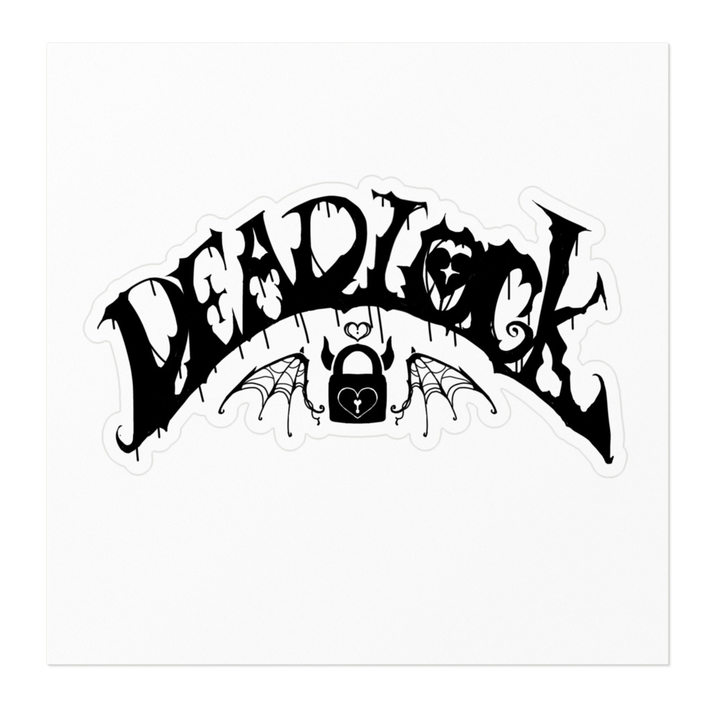 【DEADLOCK】【RedeyE】ロゴステッカー