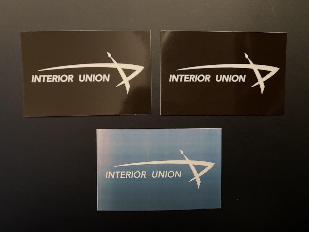 アーマード・コア インテリオル・ユニオン社ステッカー