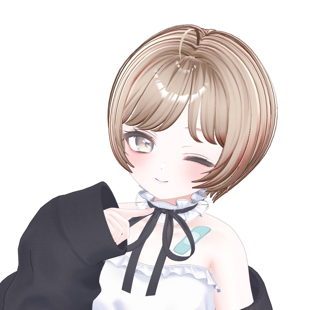 💫Sale中💫【7 アバター対応】 Short Cut Hair/ショートヘア