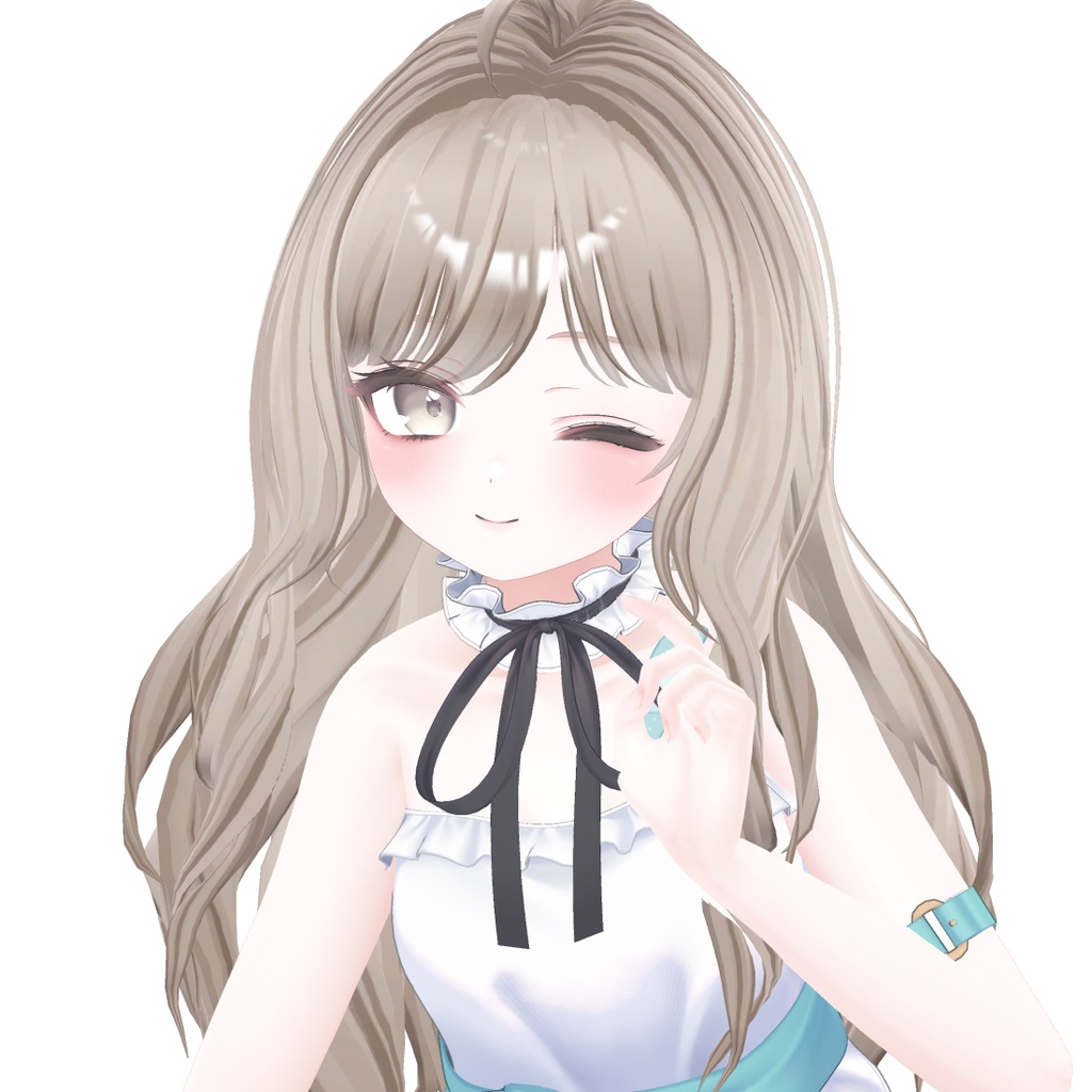 【7 アバター対応】 Silky Nami Hair
