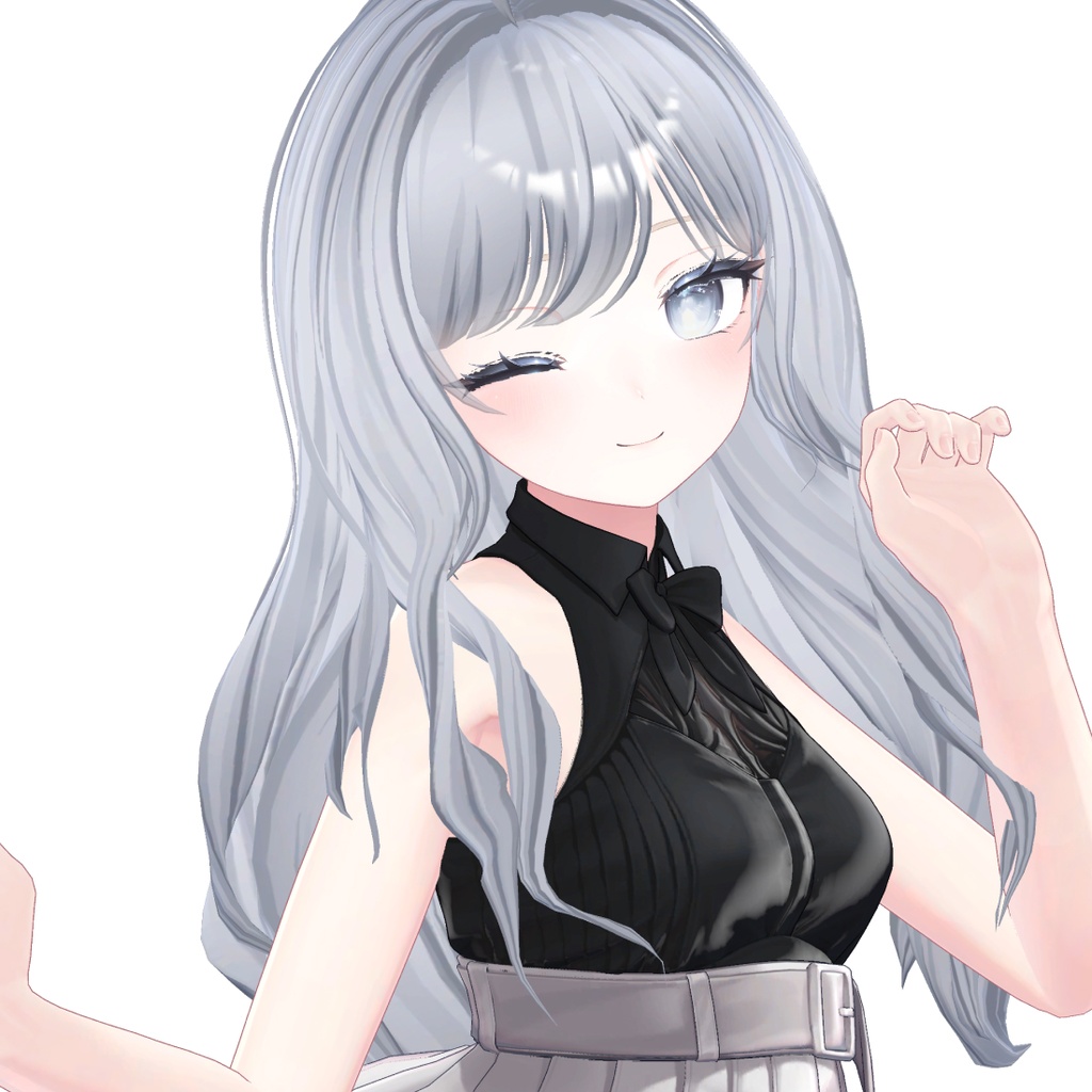 【7 アバター対応】 Silky Nami Hair