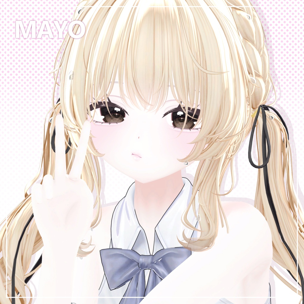【4 アバター対応】Soft Brown Makeup