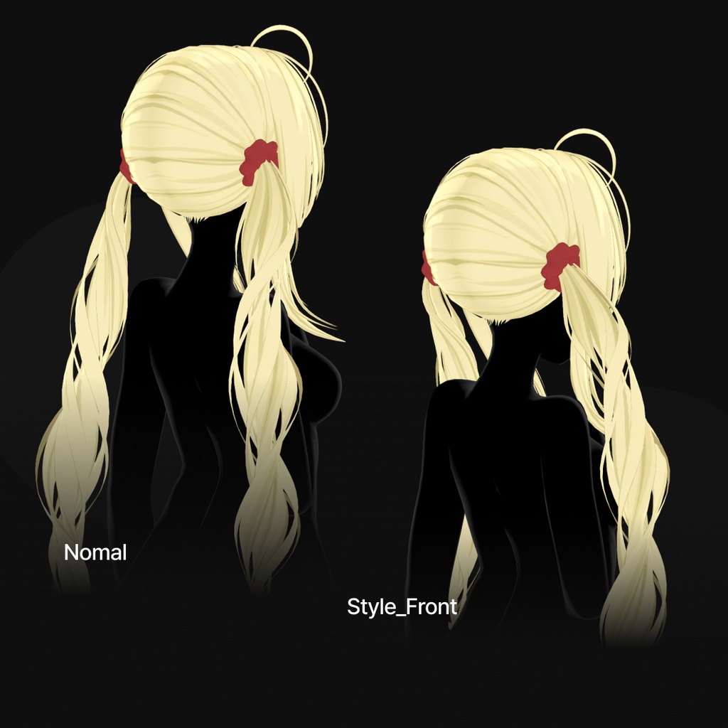 ✨Sale中✨ Simple Wavy Twintail / シンプルウェーブツインテール