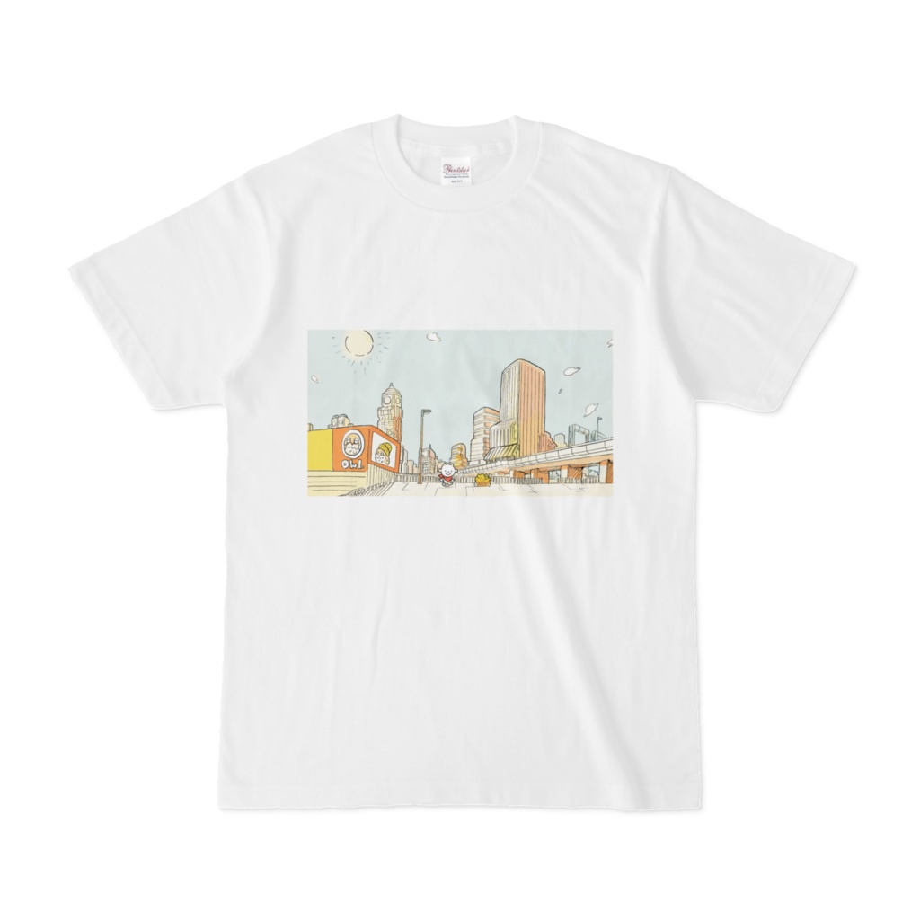 カラーやぎくんタウンTシャツ