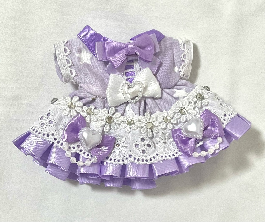 きらきらパールのおリボンドレスセット