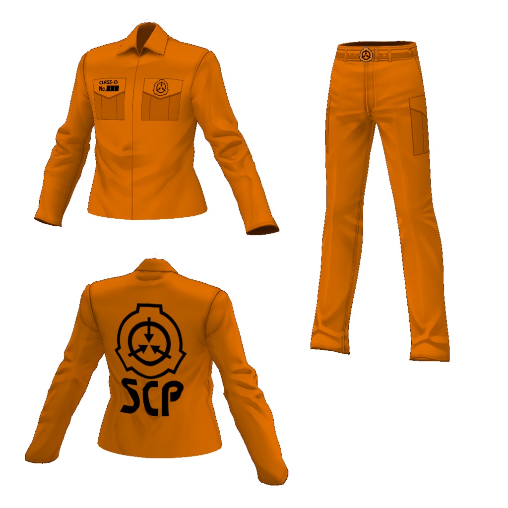 【無料】Dクラス職員服【VRoid】