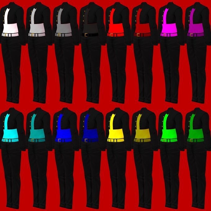 【無料】改造制服「武彩威怒」【VRoid】