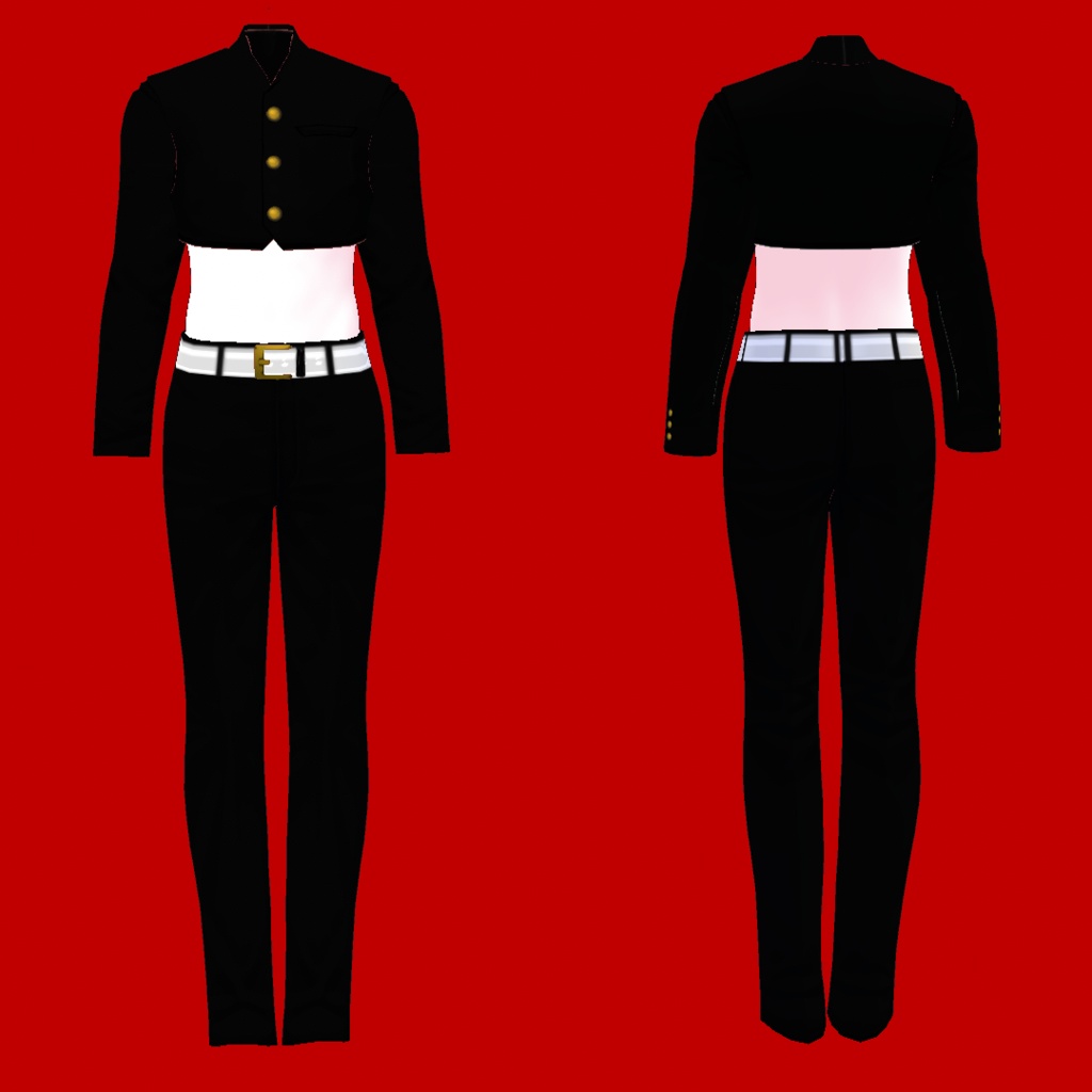 【無料】改造制服「武彩威怒」【VRoid】