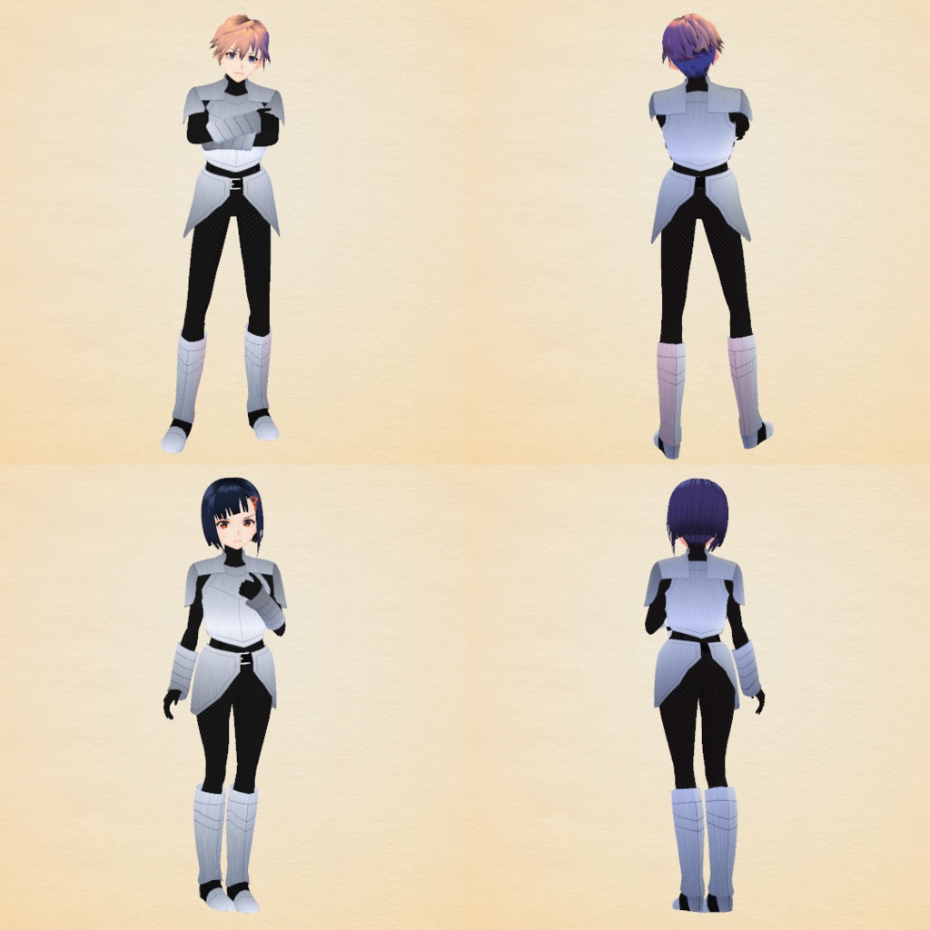 【VRoid】冒険者の鎧