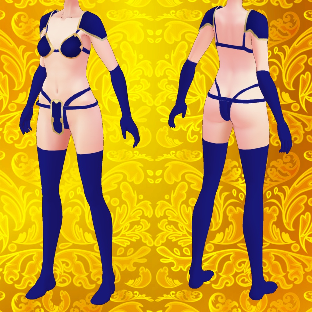 【VRoid】ビキニアーマー