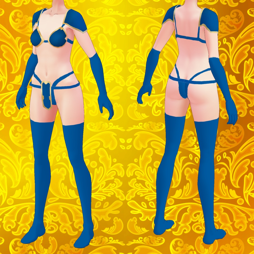 【VRoid】ビキニアーマー