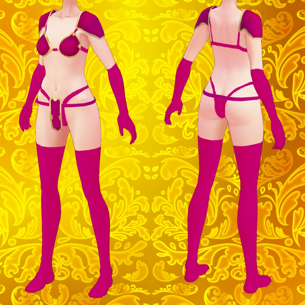 【VRoid】ビキニアーマー