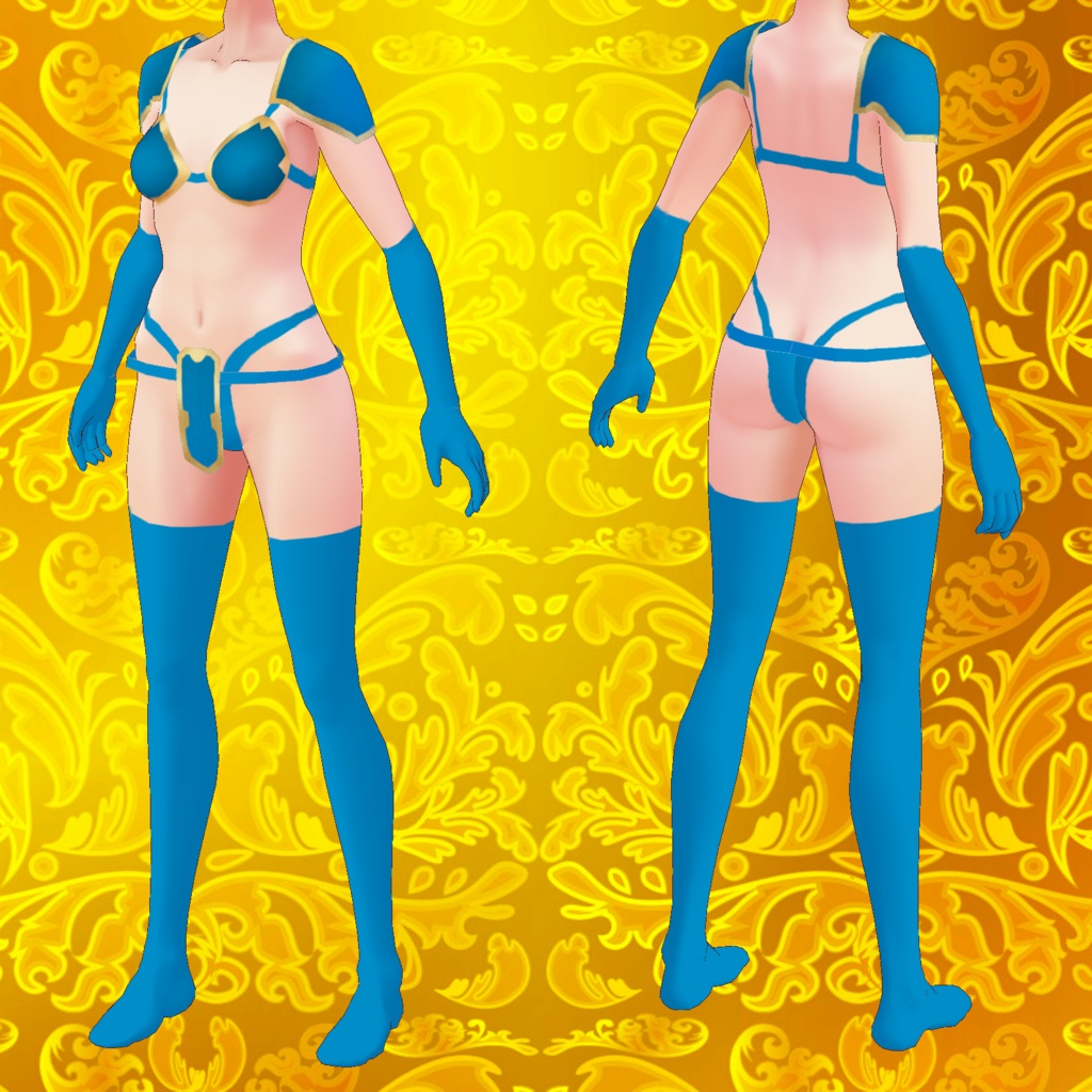 【VRoid】ビキニアーマー