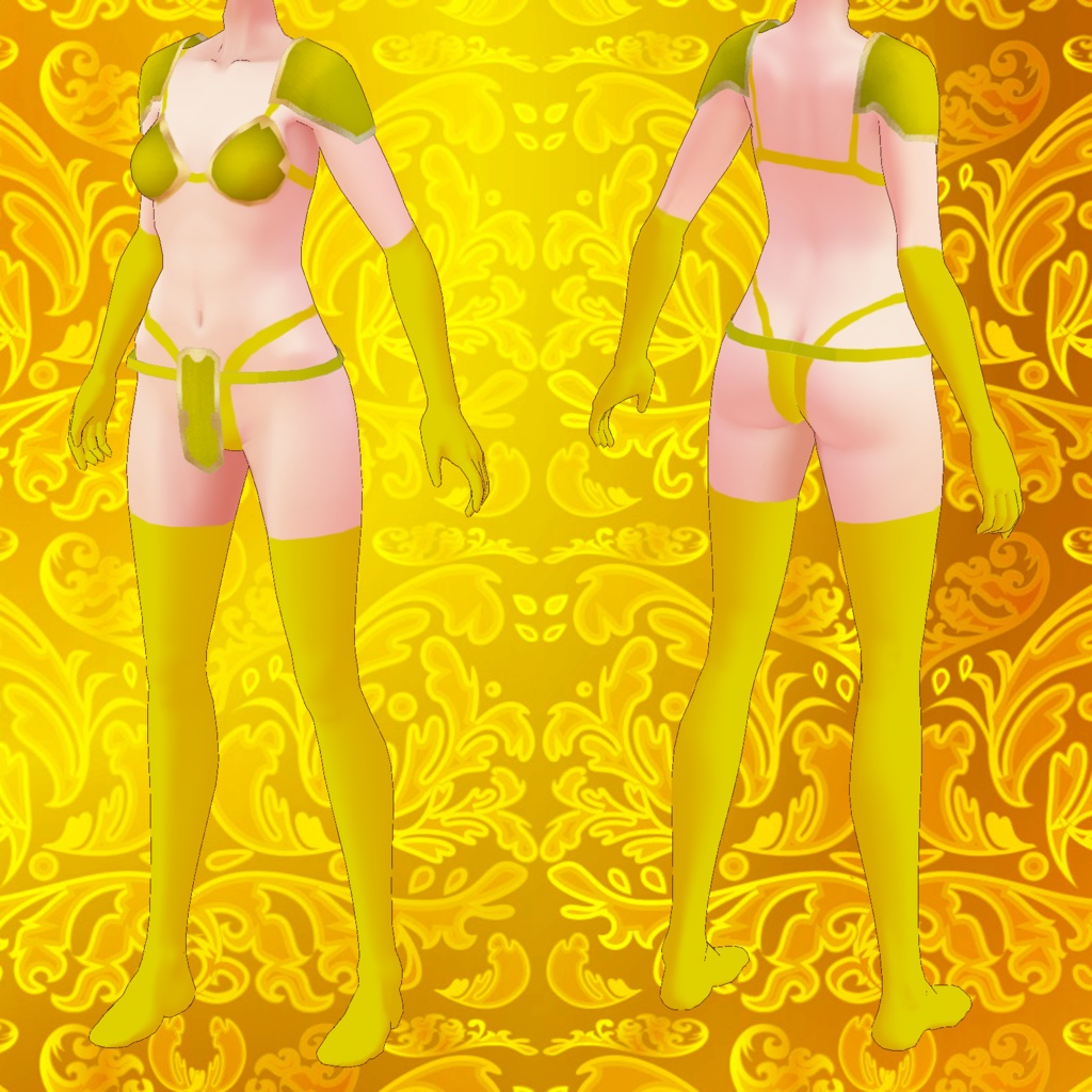 【VRoid】ビキニアーマー