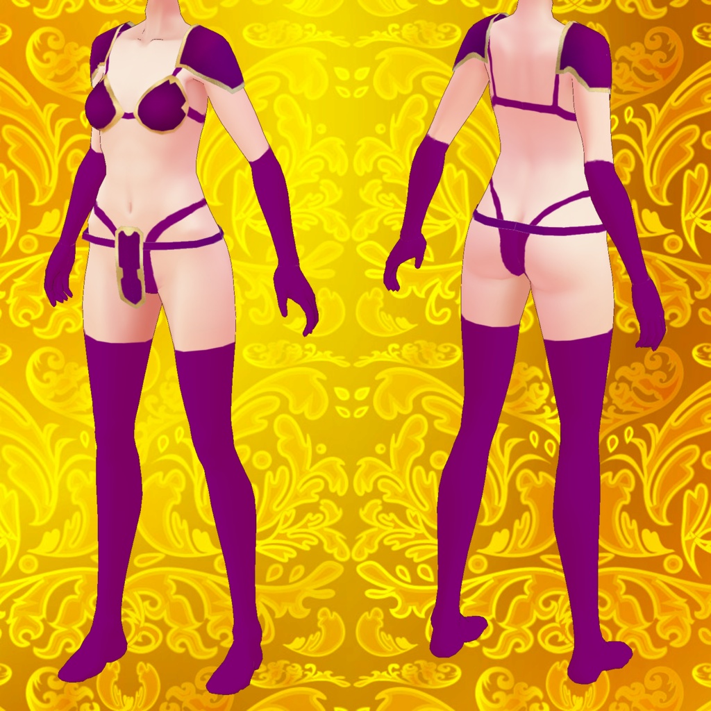 【VRoid】ビキニアーマー