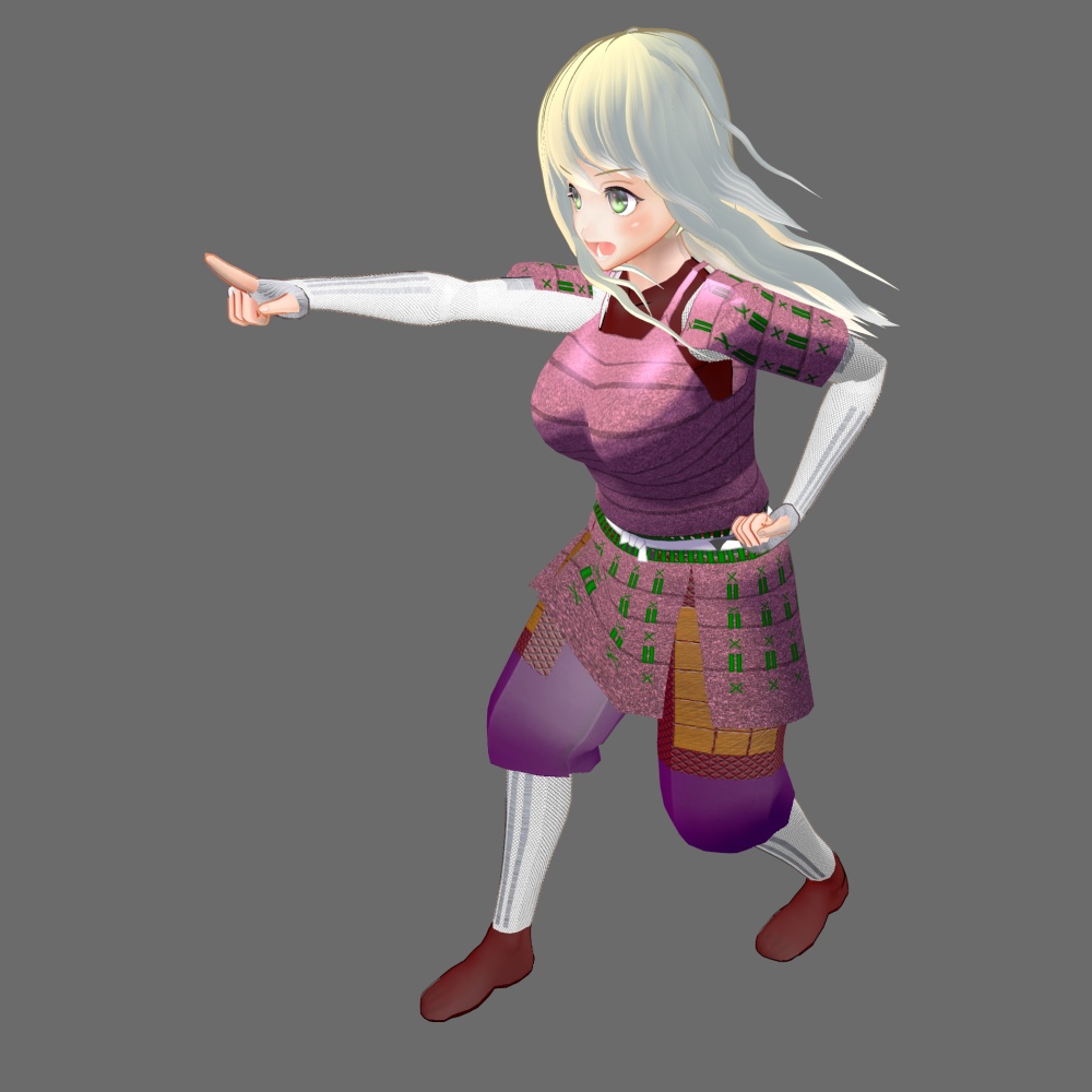 【無料版有】当世具足【VRoid】