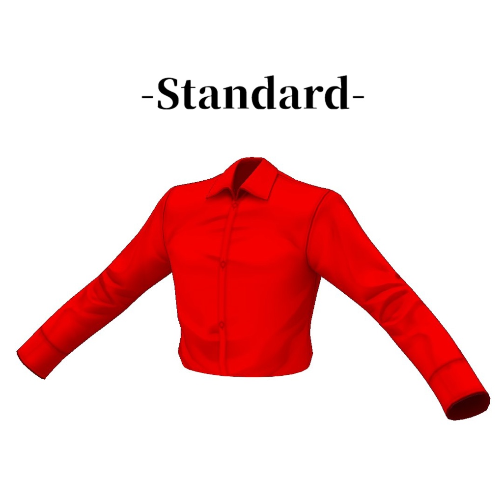 【VRoid】カラーシャツ