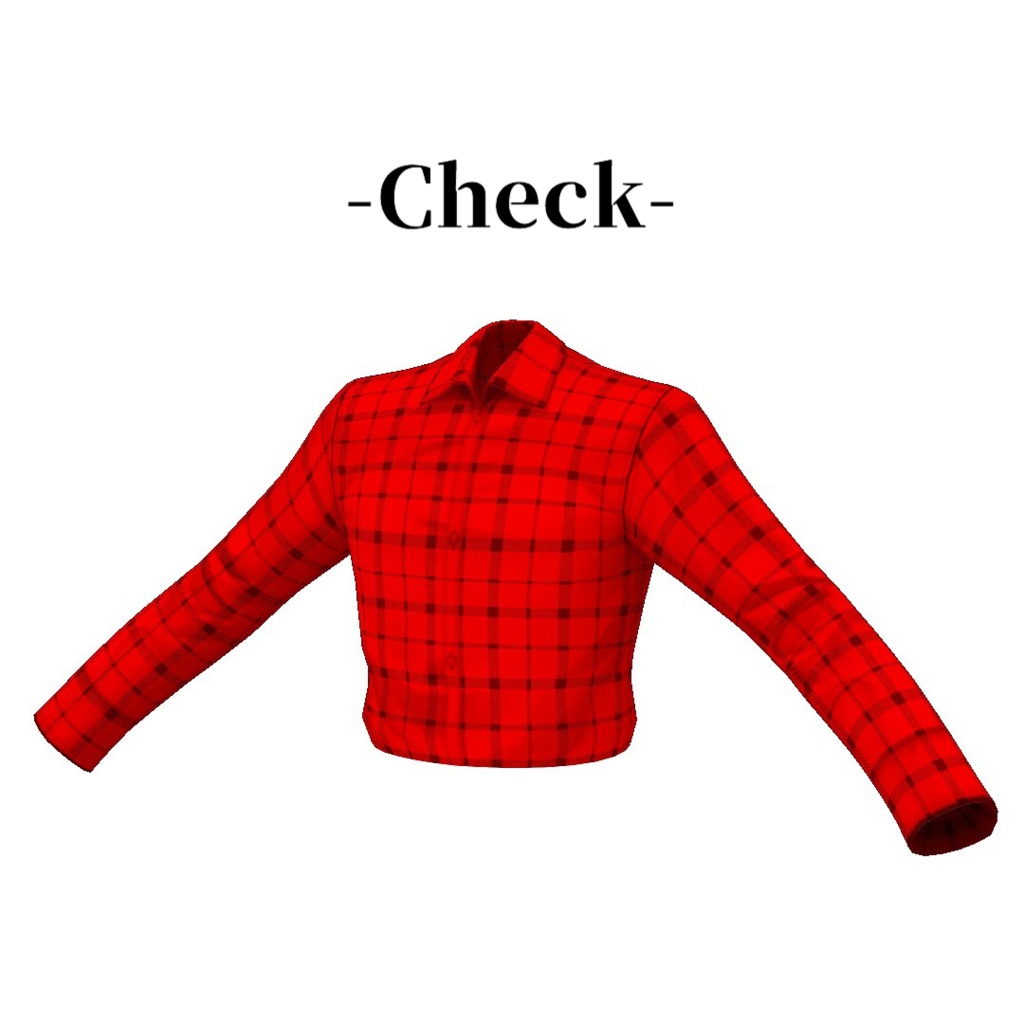 【VRoid】カラーシャツ