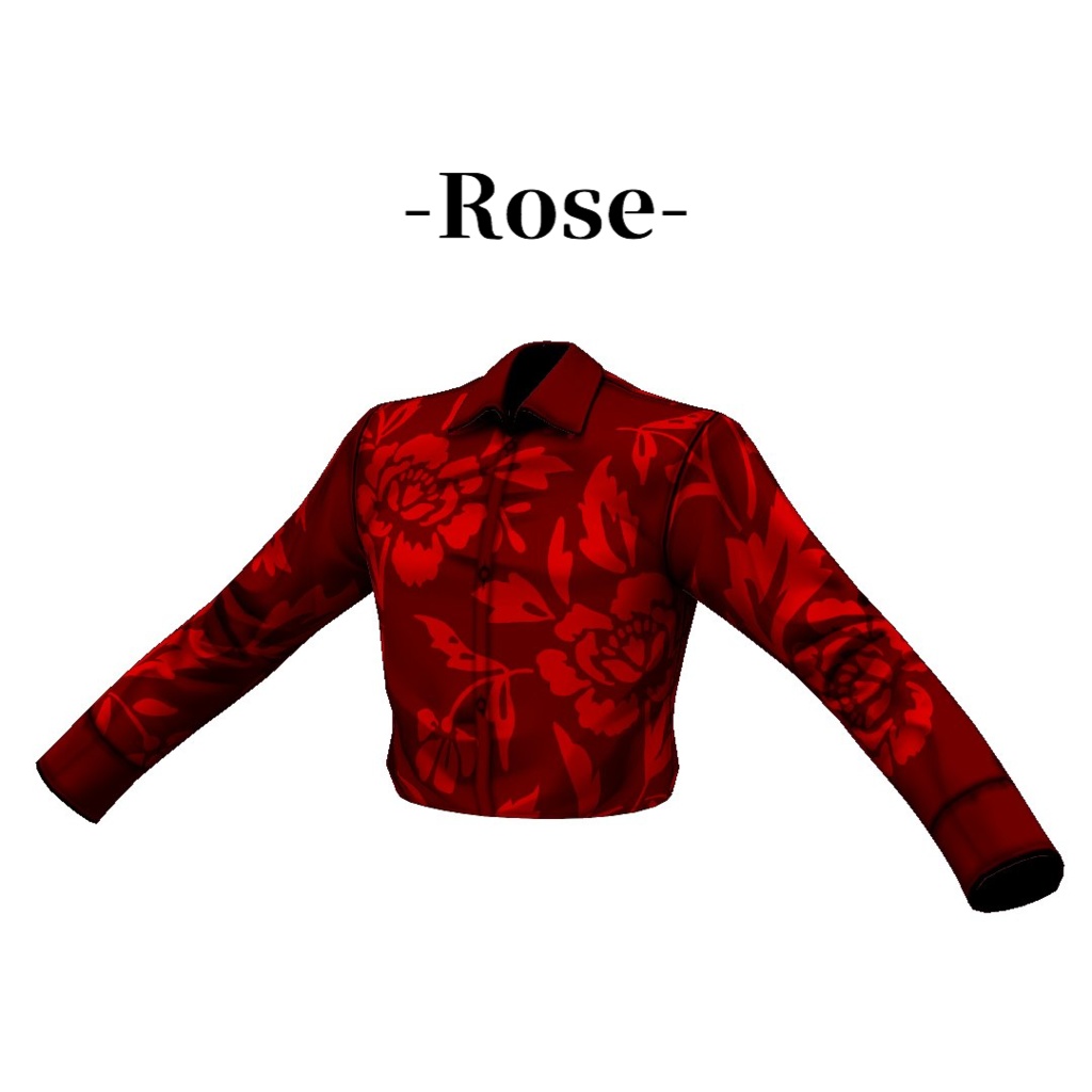 【VRoid】ドレスシャツ