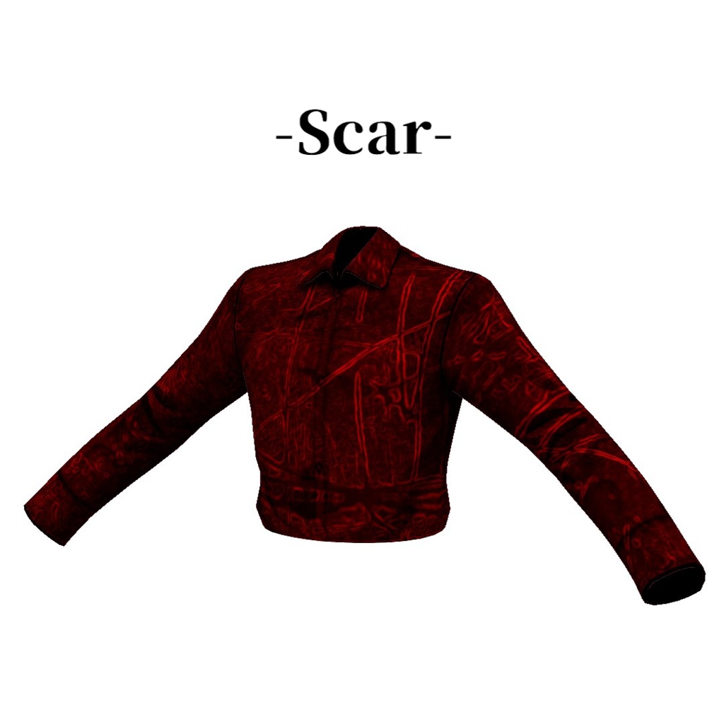 【VRoid】ドレスシャツ