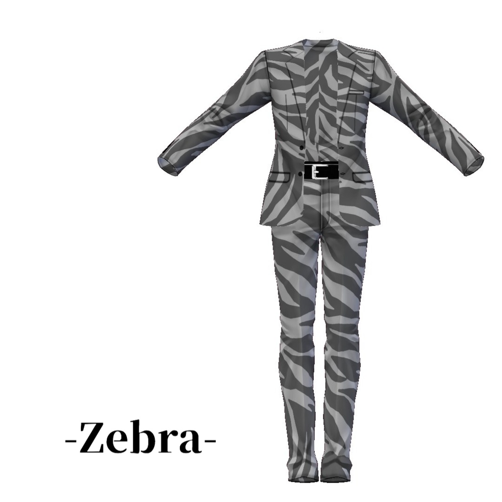 【VRoid】ヤクザスーツ