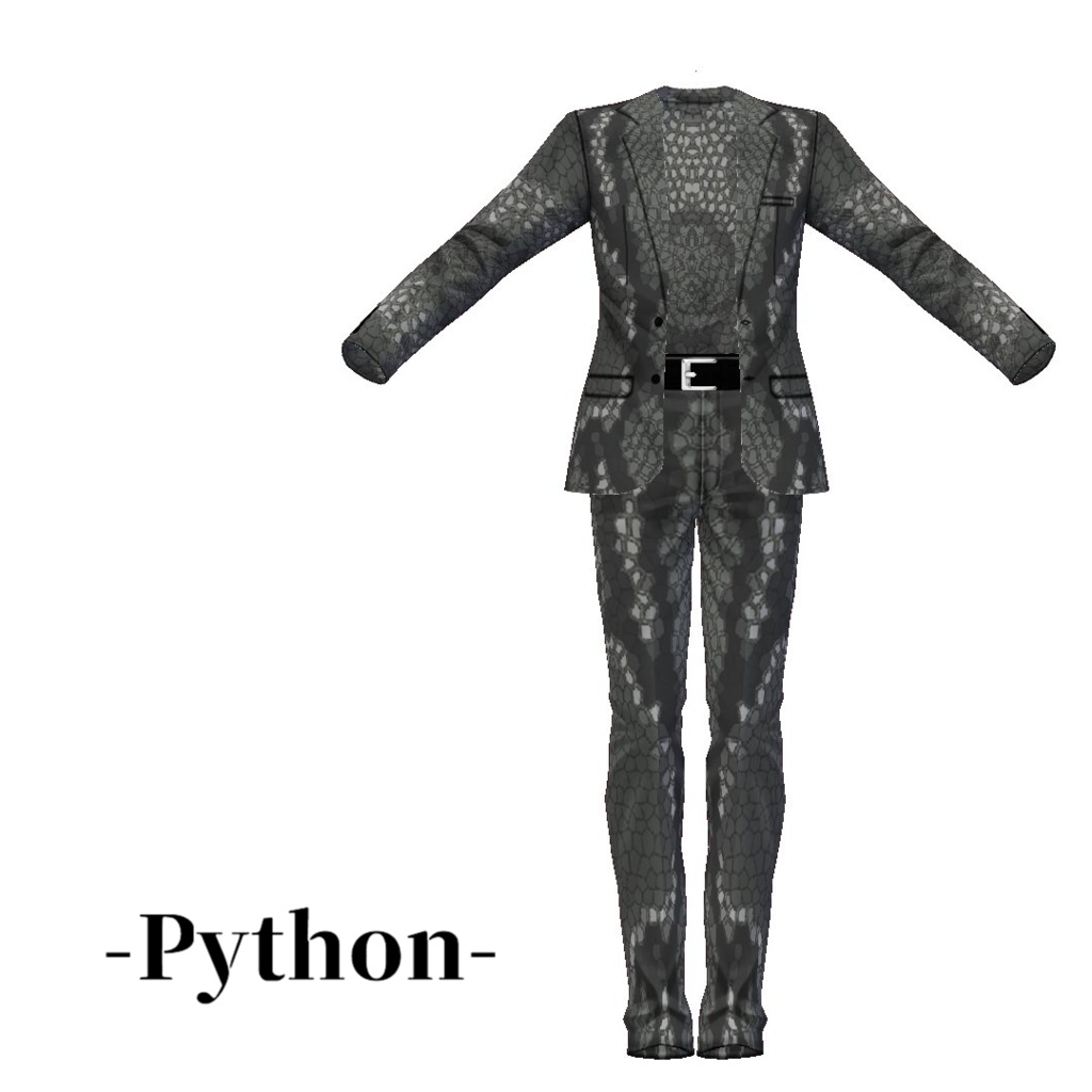 【VRoid】ヤクザスーツ