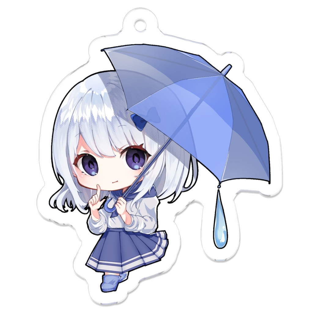 梅雨チャロアイトアクリルキーホルダー