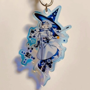 Acrylic keychain(Quasar)