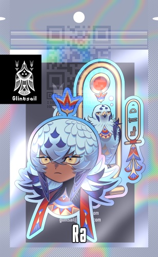 Egyptian Birds Sticker